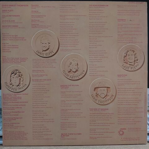 Manfred Mann's Earth Band – The Roaring Silence LP PLAK