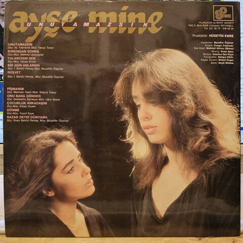 Ayşe Mine – Unutamazsın LP PLAK