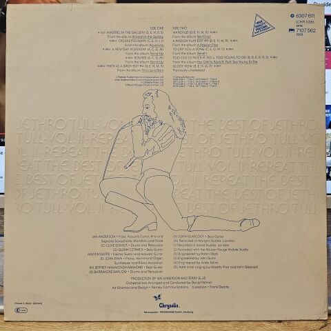 Jethro Tull – Repeat - The Best Of Jethro Tull - Vol. II LP PLAK