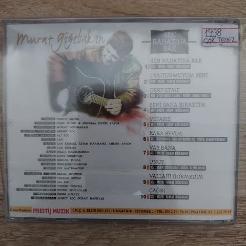 MURAT GÖĞEBAKAN - SEN RAHATINA BAK CD