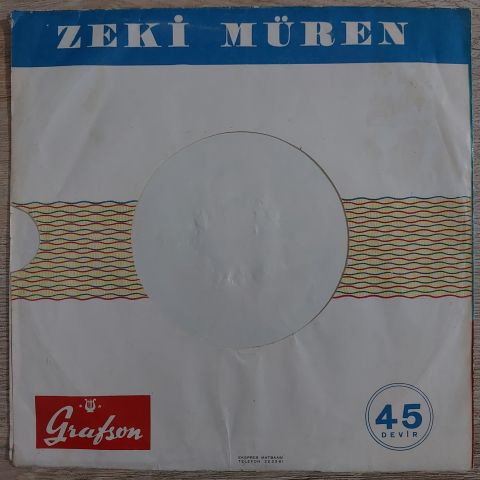 Zeki Müren – Züğürt (Nem Alacak Felek Benim) / Kahkahalı Şarkı 45LİK PLAK