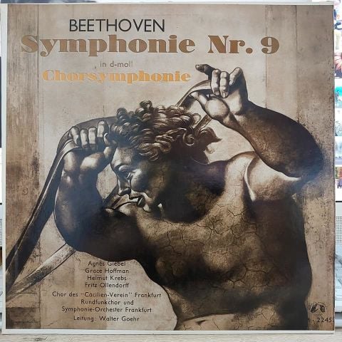 Beethoven* / Chor Des ''Cäcilien-Verein'' Frankfurt* / Rundfunkchor Und Symphonie-Orchester Frankfurt* / Walter Goehr – Symphonie Nr. 9 In D-moll Chorsymphonie LP PLAK
