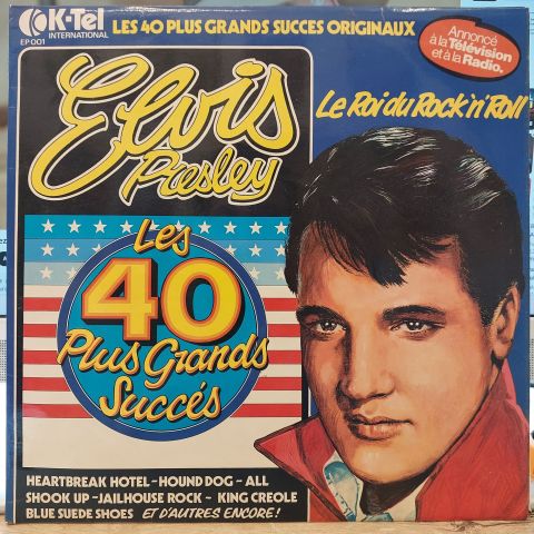 Elvis Presley – Les 40 Plus Grands Succès LP PLAK