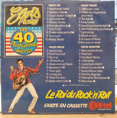 Elvis Presley – Les 40 Plus Grands Succès LP PLAK