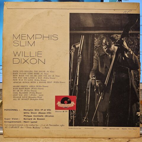 Memphis Slim & Willie Dixon – Aux Trois Mailletz LP PLAK