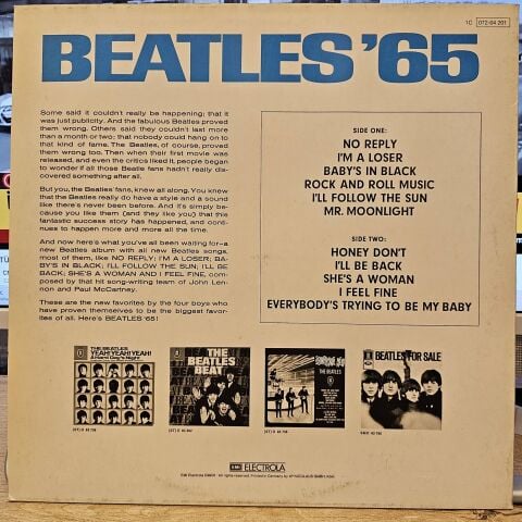 The Beatles – Beatles '65 LP PLAK