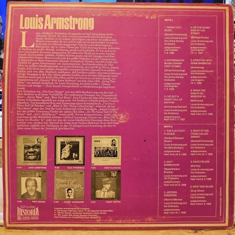 Louis Armstrong – Swing That Music Satchmo LP PLAK