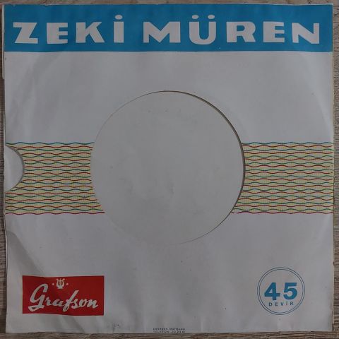 Zeki Müren – Züğürt (Nem Alacak Felek Benim) / Kahkahalı Şarkı 45LİK PLAK
