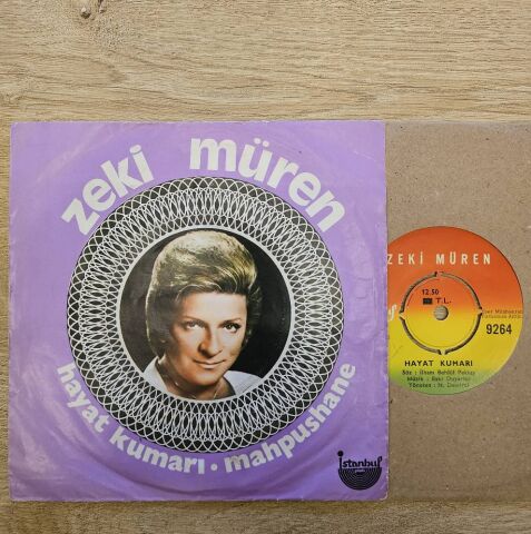 Zeki Müren – Mahpushane / Hayat Kumarı 45LİK PLAK