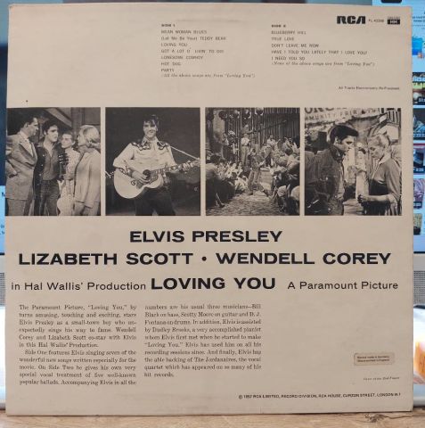 Elvis Presley – Loving You LP PLAK