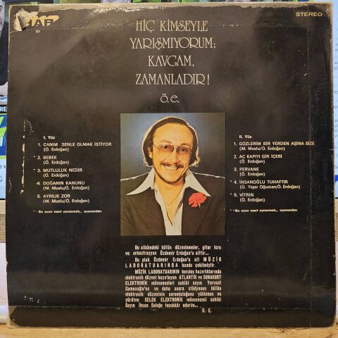 Özdemir Erdoğan – Canım Senle Olmak İstiyor LP PLAK