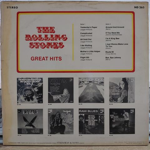The Rolling Stones – Great Hits LP PLAK