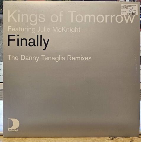 Kings Of Tomorrow Featuring Julie McKnight – Finally (The Danny Tenaglia Remixes) LP PLAK