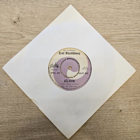 Erol Büyükburç – Ağlarım / Vine – Dinero E Amore 45LİK PLAK