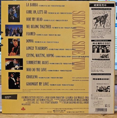 Various – La Bamba (Original Motion Picture Soundtrack) LP PLAK