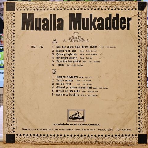 Mualla Mukadder – Mualla Mukadder LP PLAK