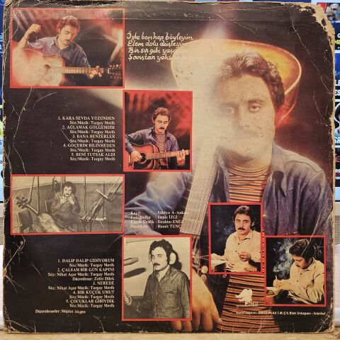 Turgay Merih – Dalıp Dalıp Gidiyorum LP PLAK