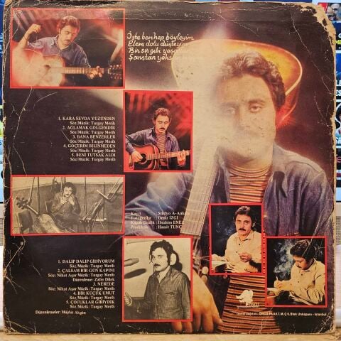 Turgay Merih – Dalıp Dalıp Gidiyorum LP PLAK