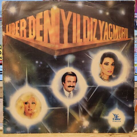 Selami Şahin, Gönül Akkor, Bülent Ersoy – Lider'den Yıldız Yağmuru LP PLAK