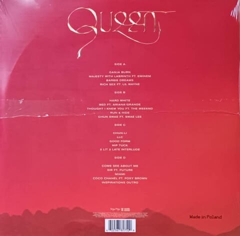 NİCKİ MİNAJ - QUEEN ORANGE LP PLAK