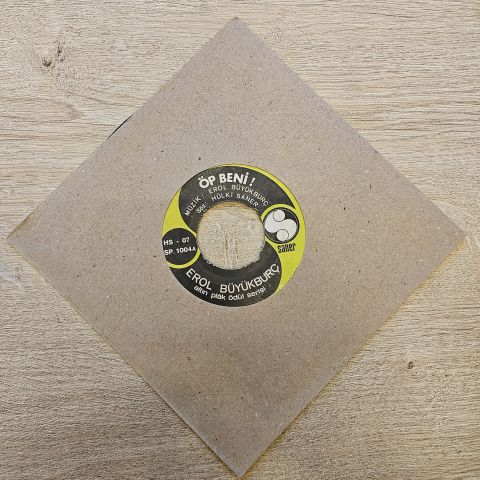 Erol Büyükburç – Öp Beni / Ben Ettim Sen Etme 45LİK PLAK