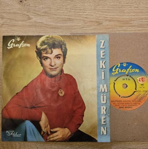 Zeki Müren – Maziden Gelen Yollar / Anlatılmaz Bin Dert İle 45LİK PLAK