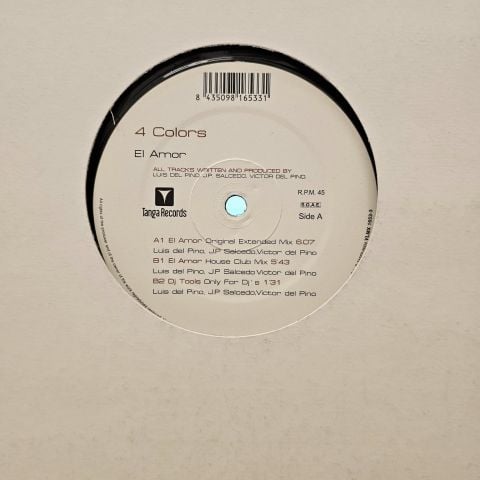 4 Colors – El Amor LP PLAK