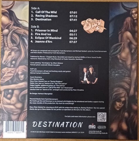 Eloy – Destination LP PLAK