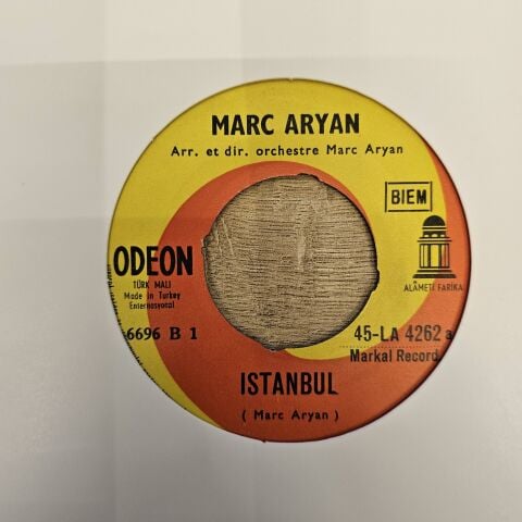 MARC ARYAN - İSTANBUL 45LİK PLAK