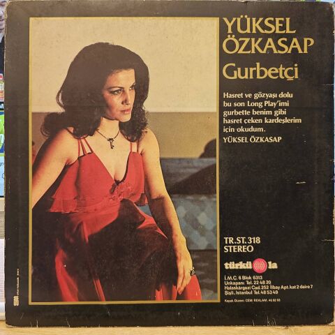 Yüksel Özkasap – Yüksel Özkasap LP PLAK