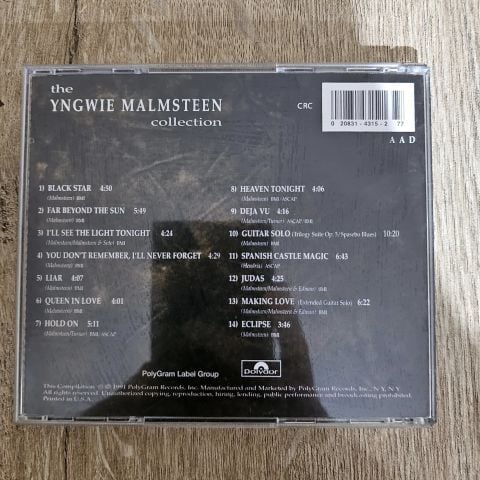Yngwie Malmsteen – The Yngwie Malmsteen Collection CD