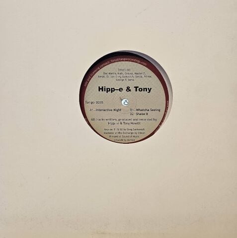 Hipp-E & Tony – Interactive Night E.P. LP PLAK