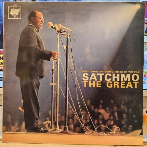 Louis Armstrong And Edward R. Murrow With Leonard Bernstein – Satchmo The Great LP PLAK