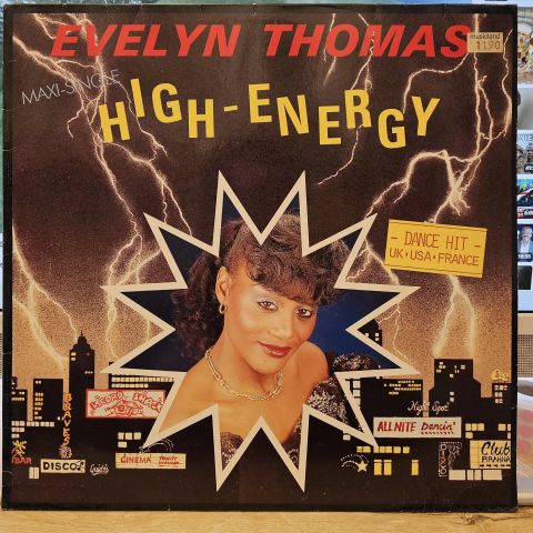 Evelyn Thomas – High-Energy LP PLAK