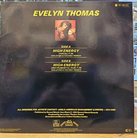 Evelyn Thomas – High-Energy LP PLAK