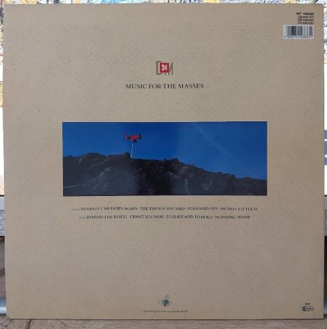 Depeche Mode – Music For The Masses LP PLAK ( RENKLİ PLAK BLUE MAVİ )