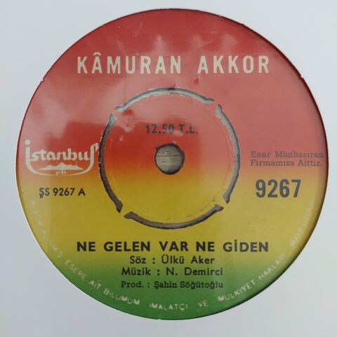 KAMURAN AKKOR - EVET Mİ HAYIR MI 45LİK PLAK