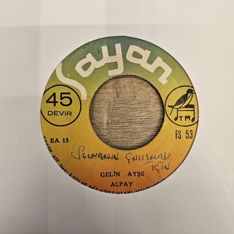 ALPAY - GELİN AYŞE EFEM 45LİK PLAK