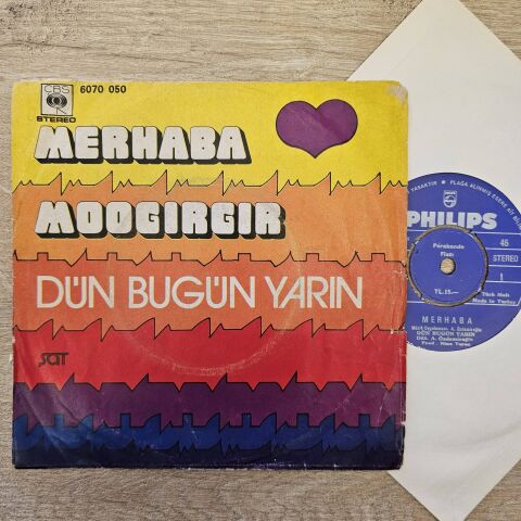 Dün Bugün Yarın – Merhaba / Moogırgır 45LİK PLAK