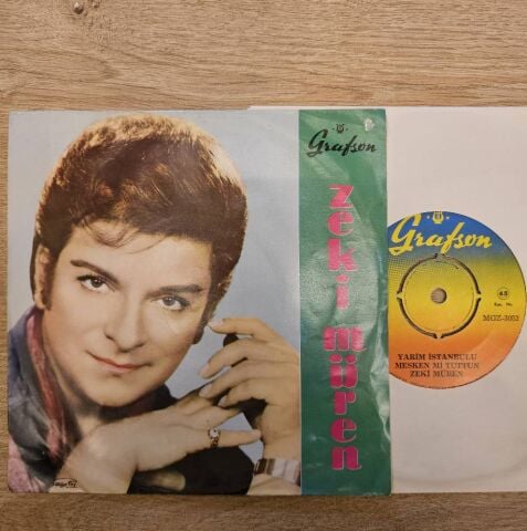 Zeki Müren – İçimdesin / Yarim İstanbulu Mesken Mi Tuttun 45LİK PLAK