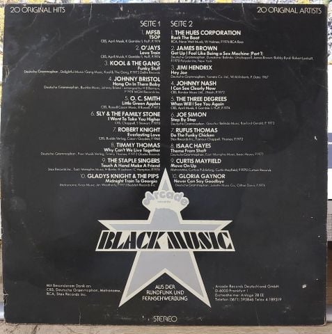 Various – Black Music LP PLAK