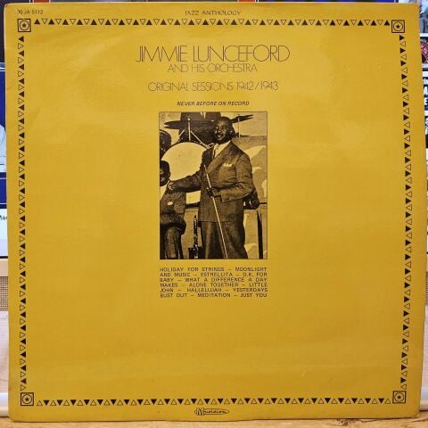Jimmie Lunceford And His Orchestra - Original Sessions 1942/1943 album cover More images LP PLAK