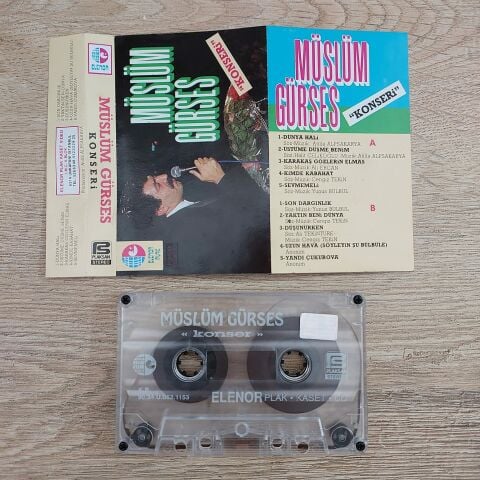 MÜSLÜM GÜRSES - KONSERİ KASET