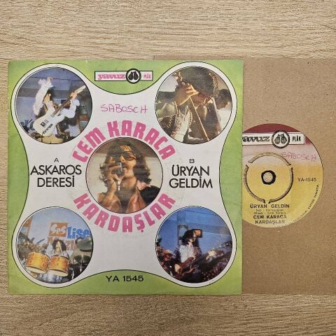 Cem Karaca & Kardaşlar – Askaros Deresi / Üryan Geldim 45LİK PLAK