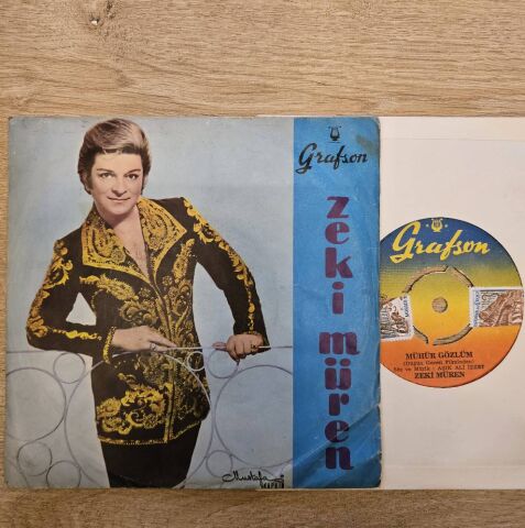 Zeki Müren –  Mühür Gözlüm 45LİK PLAK