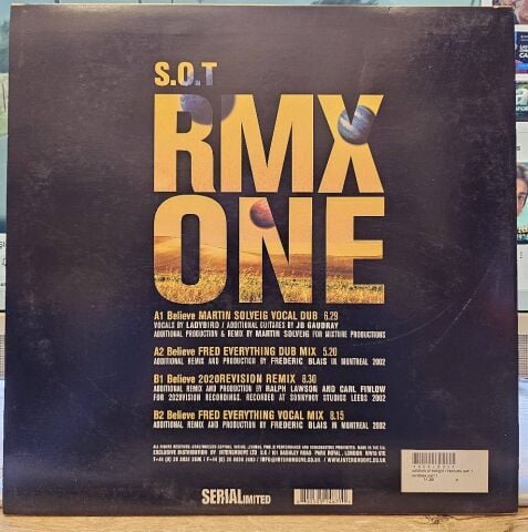 Soldiers Of Twilight – Remixes Part 1 - Believe LP PLAK