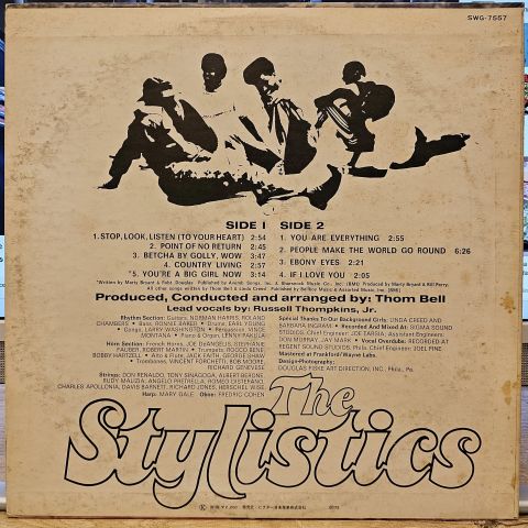The Stylistics – The Stylistics LP PLAK