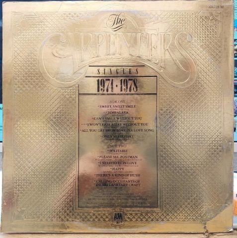 The Carpenters – The Singles 1974-1978 LP PLAK
