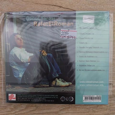 RAFET EL ROMAN - GÖNÜL YARASI CD