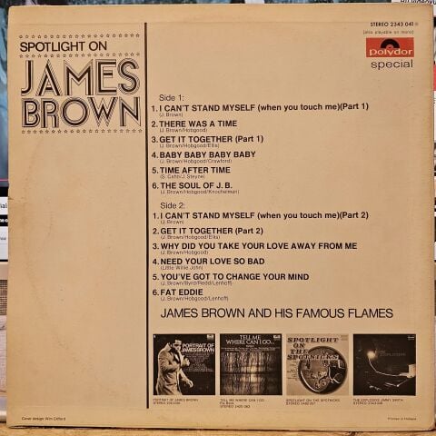 James Brown And His Famous Flames – Spotlight On James Brown LP PLAK